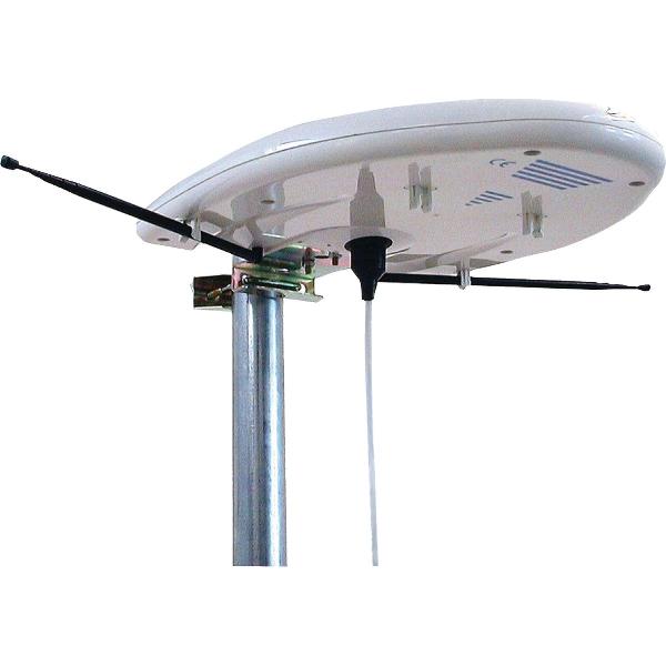 DVB-T/T2 - DAB+ Versterkte Buitenantenne 20 dB FM / VHF / UHF
