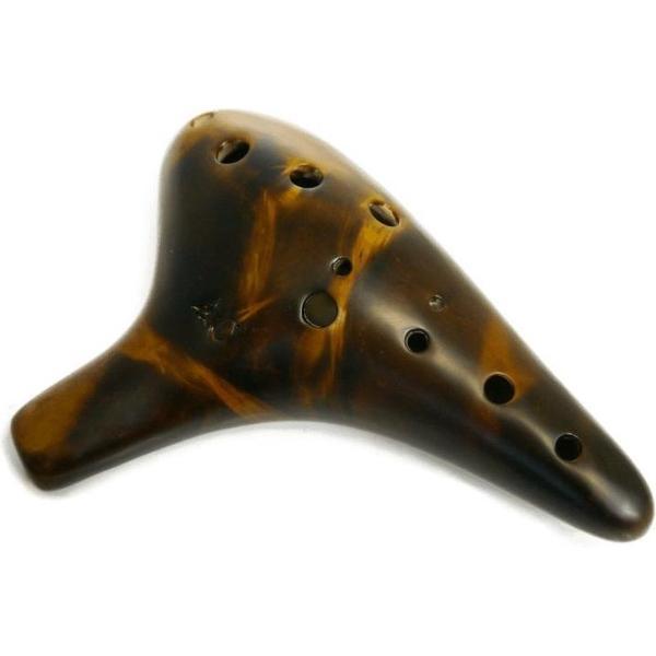 Songbird Allegro StrawFire Ocarina - 12 Holes - Ceramic - C Major (Tenor)