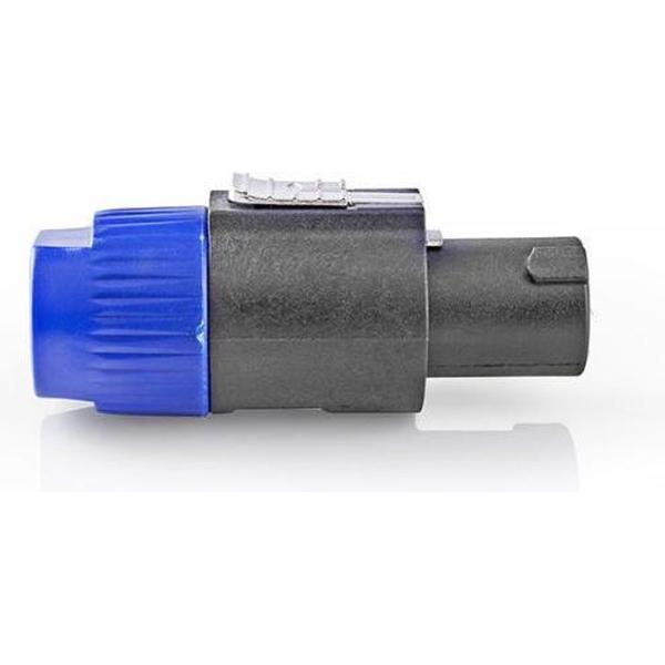 Nedis CAVC16900BK Luidsprekerconnector Luidspreker 4-pins Male 25 Stuks Zwart