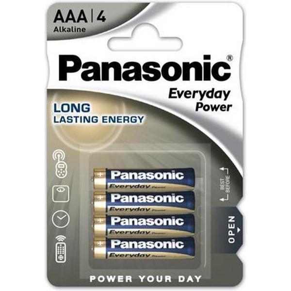 4 AAA / LR03 batterijen PANASONIC