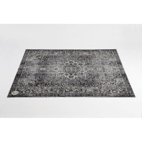 DRUMnBASE vintage persian 185x160cm grey - Drumtapijt, kleur: vintage perzisch grijs - Grijs