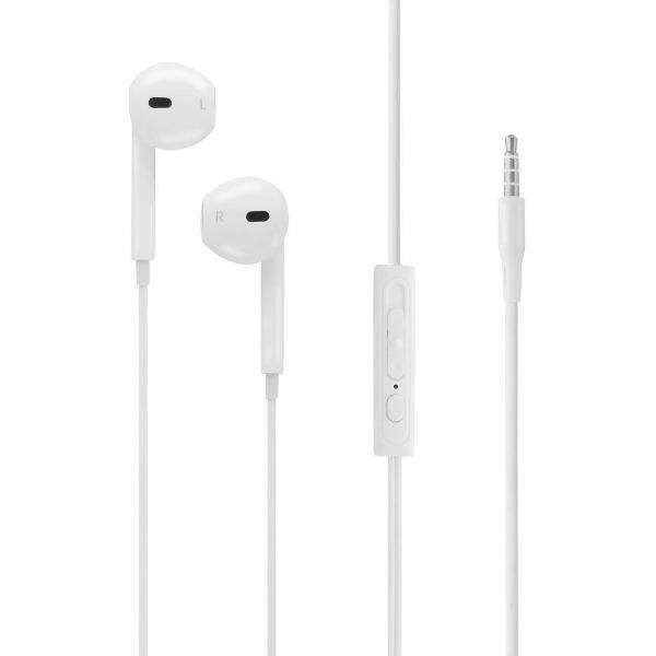 Grab 'n Go 3.5mm EarPods met Microfoon - Wit