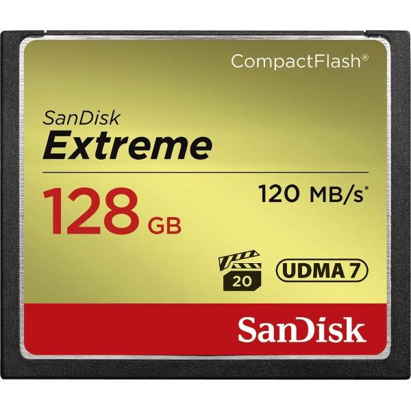 Sandisk CompactFlash Extreme 128GB (120/85)