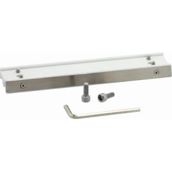 Bresser Zwaluwstaartrail 20 X 4,5 X 1,6 Cm Aluminium Zilver