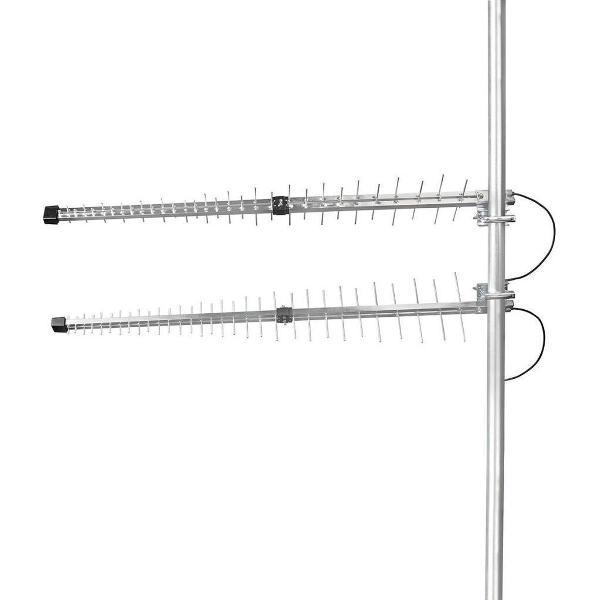 Nedis ANOR4G30ME 3g/4g Buitenantenne Max. 15 Dbi Versterking 698 - 960 Mhz 1710 - 2700 Mhz Aluminium