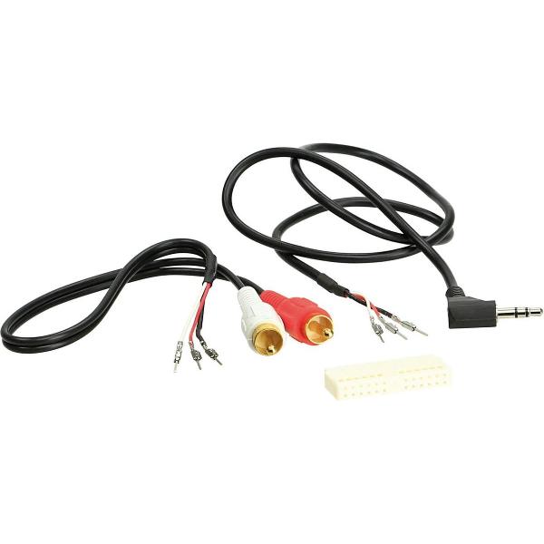 OEM AUX aansluiting Universeel Quadlock > After market radio