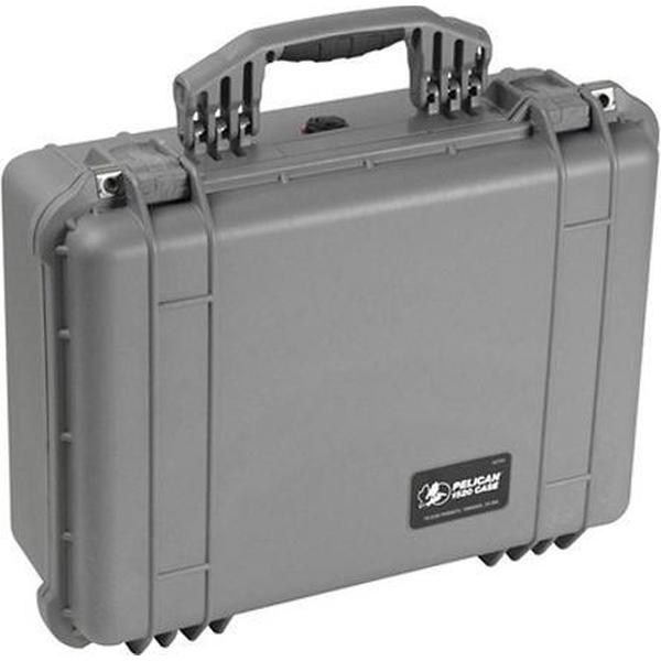 Peli Case - Camerakoffer - 1520 Grijs - excl. plukschuim 45,400000 x 32,400000 x 17,100000 cm (BxDxH)