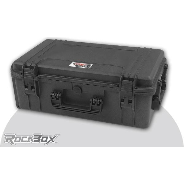 Rocabox - Universele koffer - Waterdicht IP76 - Zwart - RW-5229-20-BF - Plukschuim