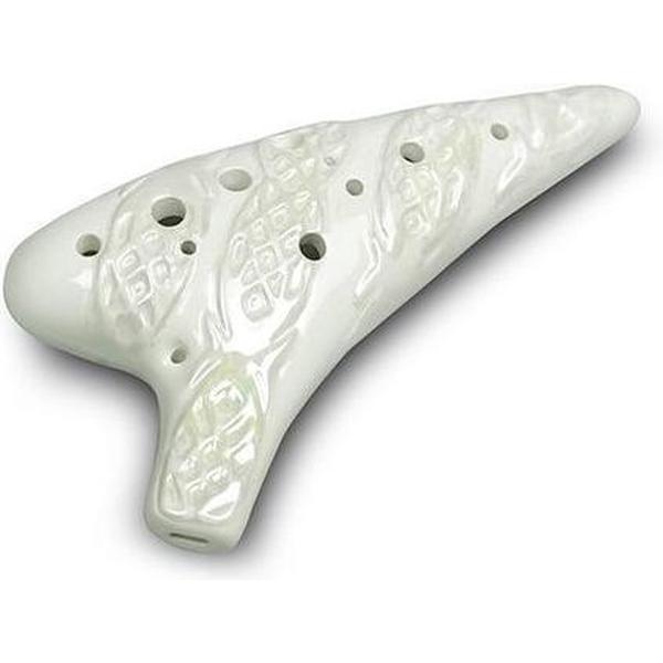 STL Glimmer Ocarina - 12 Holes - Ceramic - F Major (Alto)