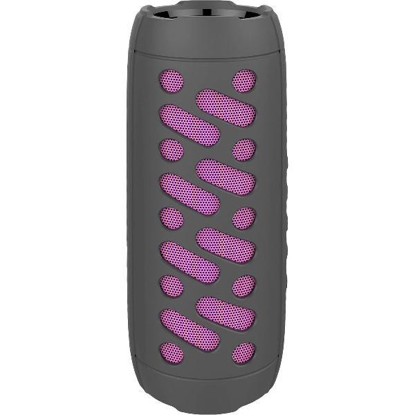 Celly Speaker Festival Bluetooth 6 X 17,5 Cm Grijs/roze