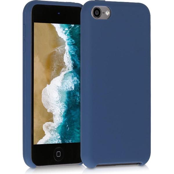 kwmobile hoes voor Apple iPod Touch 6G / 7G (6de en 7de generatie) - Beschermhoes voor mediaspeler - Backcover in donkerblauw