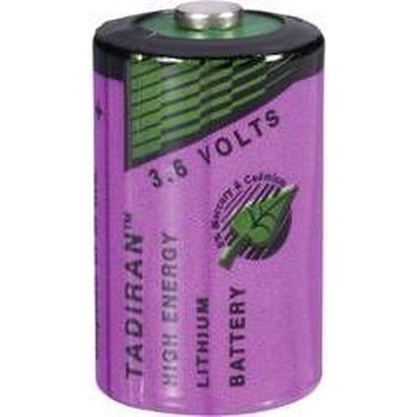 Tadiran 1/2 AA 3,6V Lithium alarm batterij