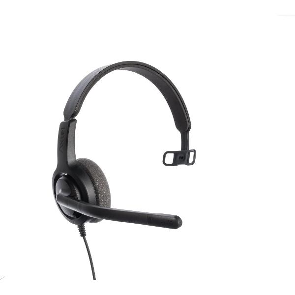 Axtel AXH-V28M hoofdtelefoon/headset Hoofdband Zwart