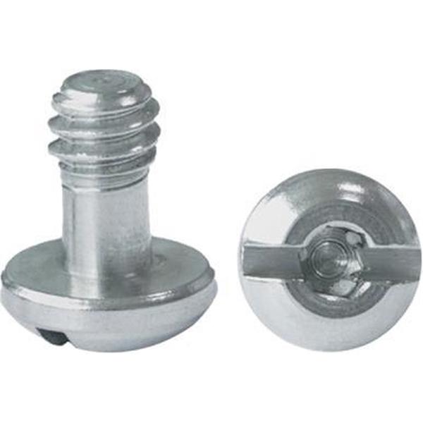 BEXIN LS085 2 STUKS Snelkoppelingsplaat 1/4 inch -20 inch Adaptermontageschroeven