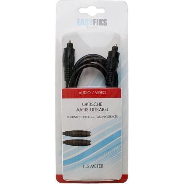 EASYFIKS - CABLE OPTISCH 2X TOSLINK 150 cm - BMG381