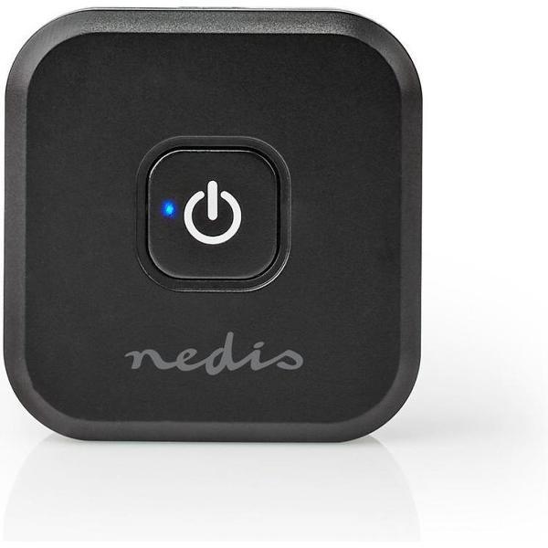 Nedis Bluetooth®-Zender| 2x 3,5 mm Male - 1 Apparaat - Tot 5 Uur | Zwart