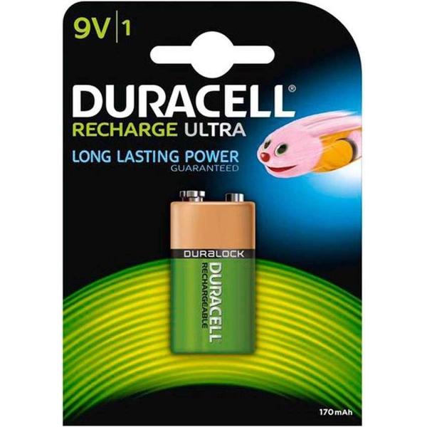 Duracell - Recharge Ultra Accu 1x 9V 170 mAh - HR9V