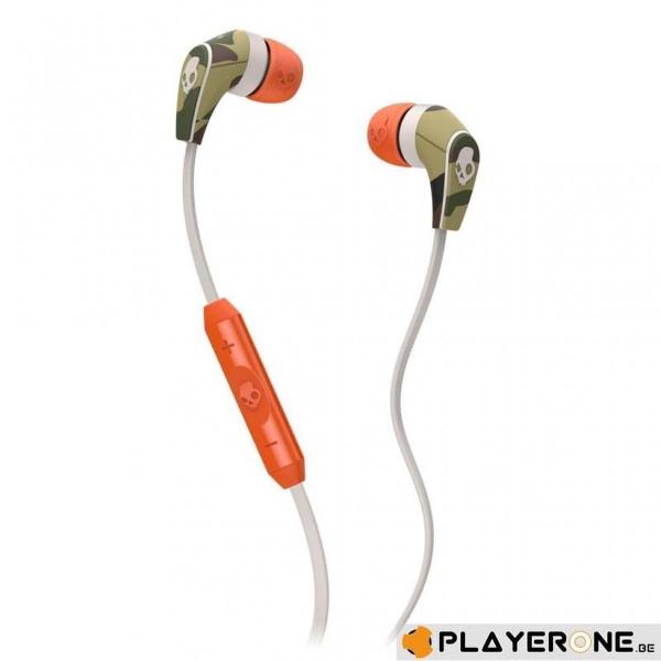 SKULLCANDY - 50/50 Camo/Camo/Bone ( With Mic + Shuffle Control )