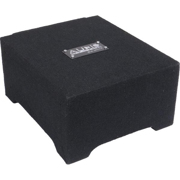 RADION-Serie HIGH EFFICIENT Down Fire Boom Box Subwooferbox 9 liter met R08 Flat , 250/150 Watt