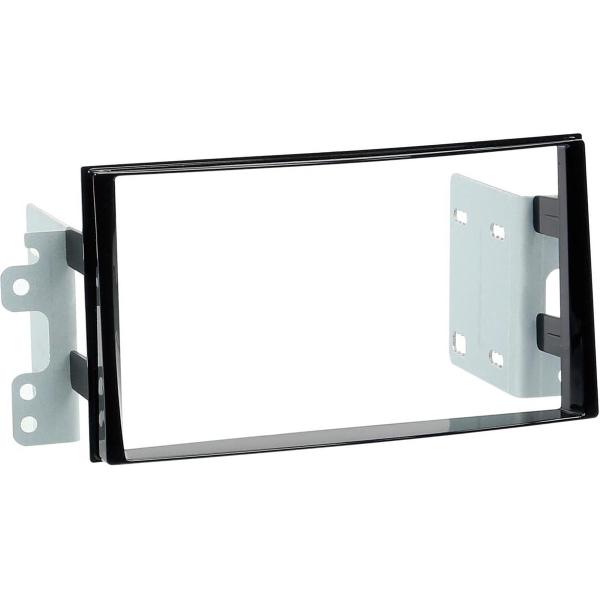 2-DIN Paneel Kia Carens III 2006-2013 Kleur Piano Zwart