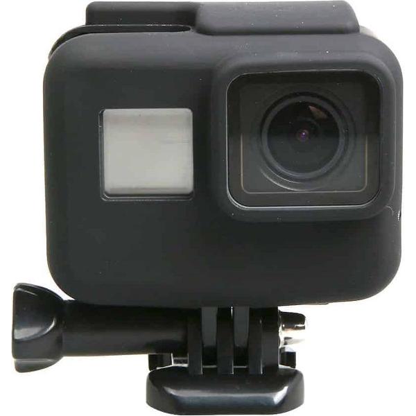 Orgineel voor GoPro HERO5 siliconen Border Frame Mount Housing beschermend hoesje Cover Shell(Oranje)