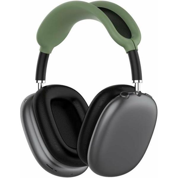 Airpods Max Cover Case - Siliconen Groen | Watchbands-shop.nl