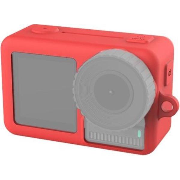Siliconen beschermhoes voor DJI Osmo Action (rood)