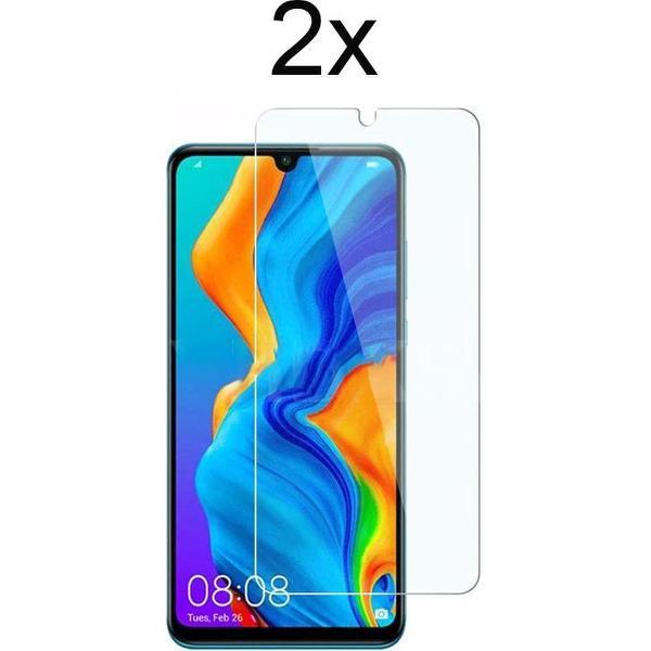 Huawei P30 Screenprotector - huawei p30 screen protector glas - 2 stuks