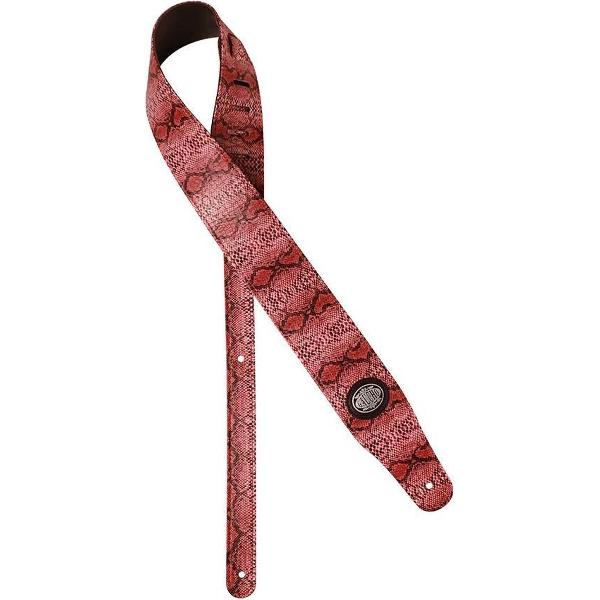 Gitaarriem Cobra Series Snakeskin Rose GST-205-PK Gaucho