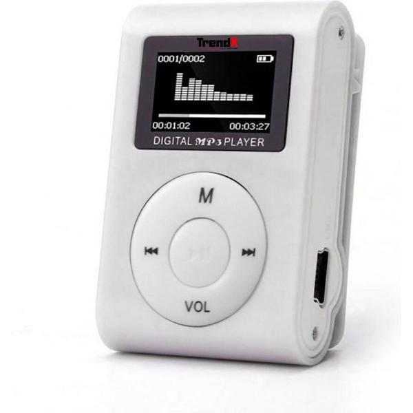 Mini MP3 Speler met LCD - Muziekspeler - Zilver