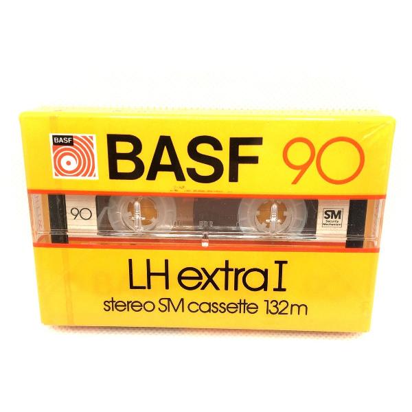 BASF LH extra I 90 Audio Cassette 132m / Uiterst geschikt voor alle opnamedoeleinden / Sealed Blanco Cassettebandje / Cassettedeck / Walkman / BASF cassettebandje.