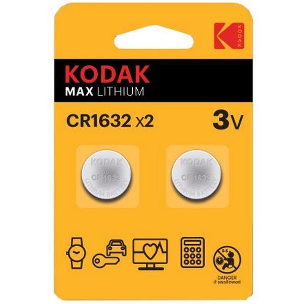 KODAK Lithium Knoopcel CR1632 2-pack