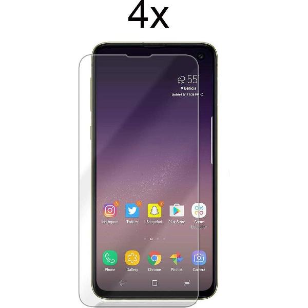 Samsung S10E Screenprotector - Samsung Galaxy S10E Screen Protector Glas - 4 stuks