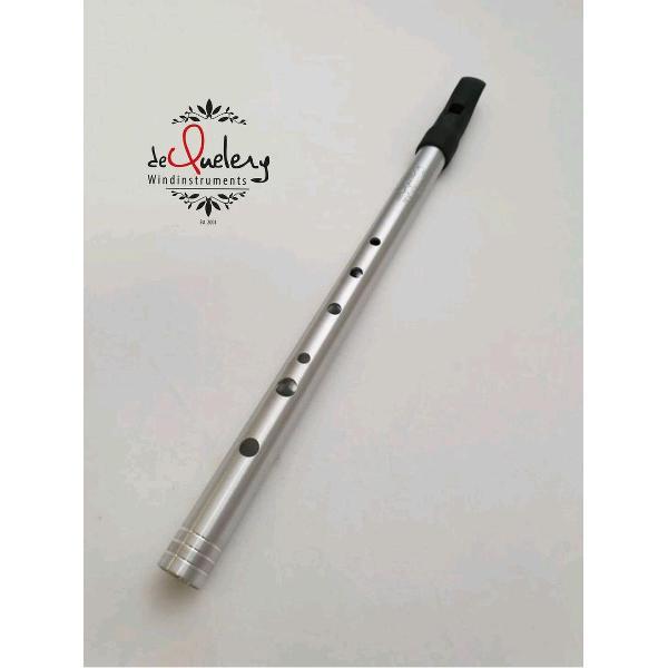 deQuelery Artist-series low Eb Irish whistle - Aluminium