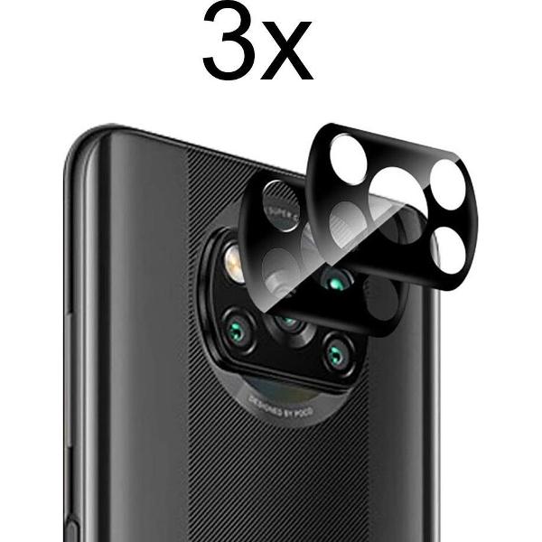 Xiaomi Poco X3 Screenprotector - Camera Lens Screenprotector - 3x