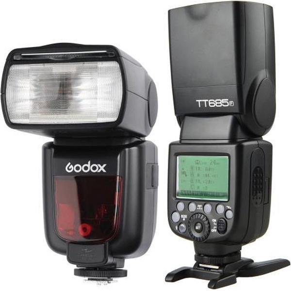 Godox TT685F 2,4 GHz draadloos 1 / 8000s High-Speed Sync TTL Flash Speedlite voor Fujifilm-camera (zwart)