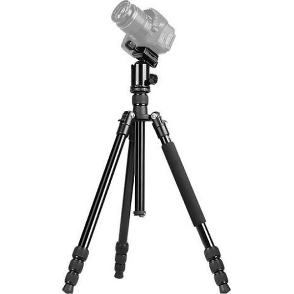 TRIOPO Oubao TA300 Verstelbaar draagbaar aluminium Aalloy-statief met kogelkop voor SLR-camera