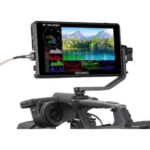 FEELWORLD LUT6S 1920x1080 2600 nits 6 inch IPS Scherm HDMI 4K Touchscreen SDI HDI Camera Veldmonitor
