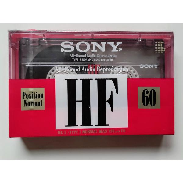 Sony C60HF AUDIO TAPE (CASSETTE BANDJE) - 60 MIN (2 X 30)