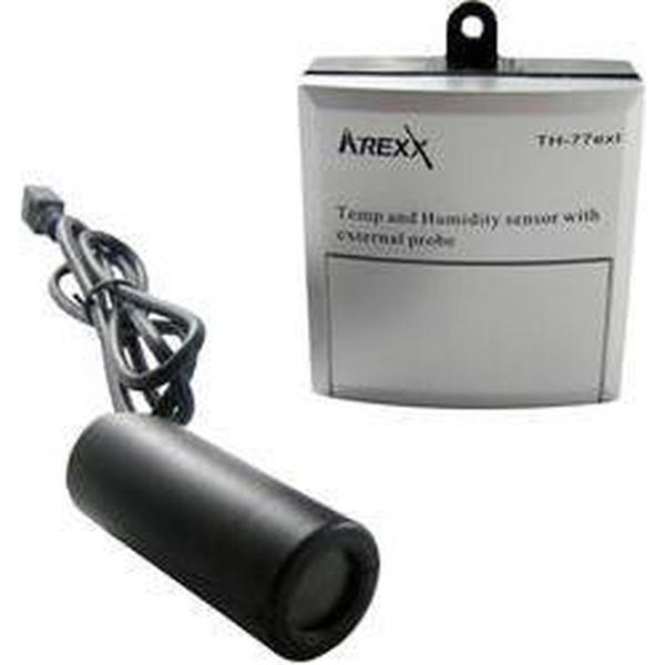 Arexx TSN-TH77ext Datalogger sensor Te meten grootheid: Temperatuur, Vochtigheid -40 tot 124 °C 5 tot 100 % Hrel