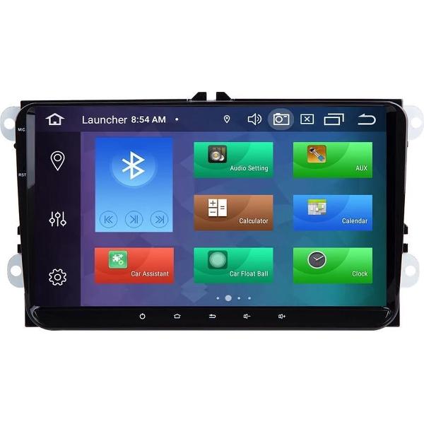 Volkswagen Seat Skoda Android 10 navigatie PX5 4+64GB navigatie en multimediasysteem bluetooth usb radio wifi