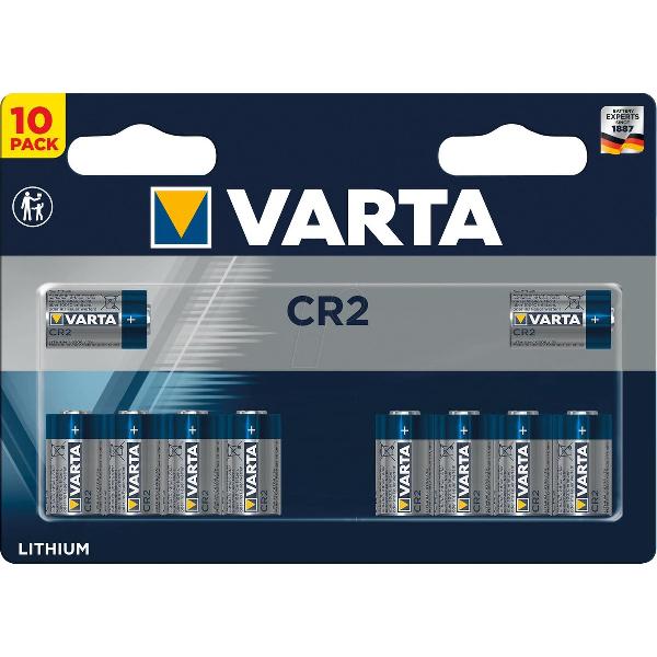 Varta Electronics CR2 CR2 Fotobatterij Lithium 880 mAh 3 V 10 stuk(s)