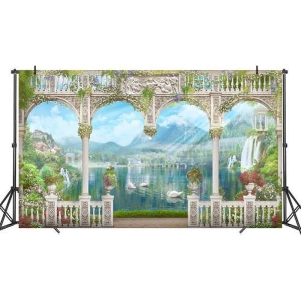 3m x 1.8m Scenery Seamless Party Photo Selfie Photography Achtergronddoek (KF07)