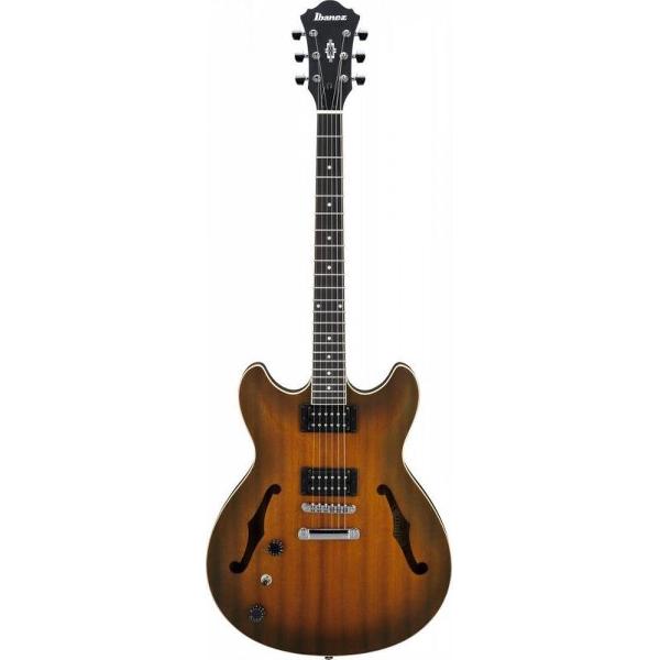 Elektrische gitaar Ibanez AS53LTF Linkshandig Tobacco Flat