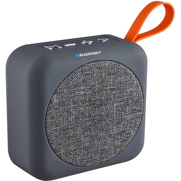 Blaupunkt Bluetooth 3W Speaker Met Subwoofer | Fm Radio | 3H | Handsfree - Grijs