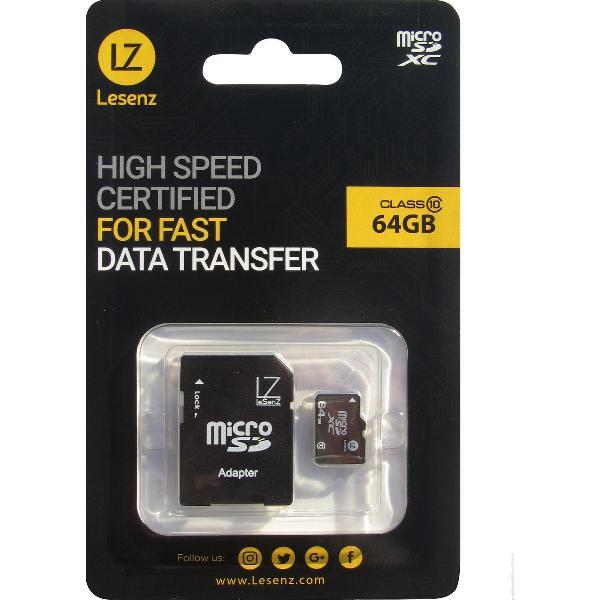 LeSenz Micro SD 64 gb class 10