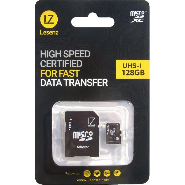 LeSenz Micro SD 128gb class 10