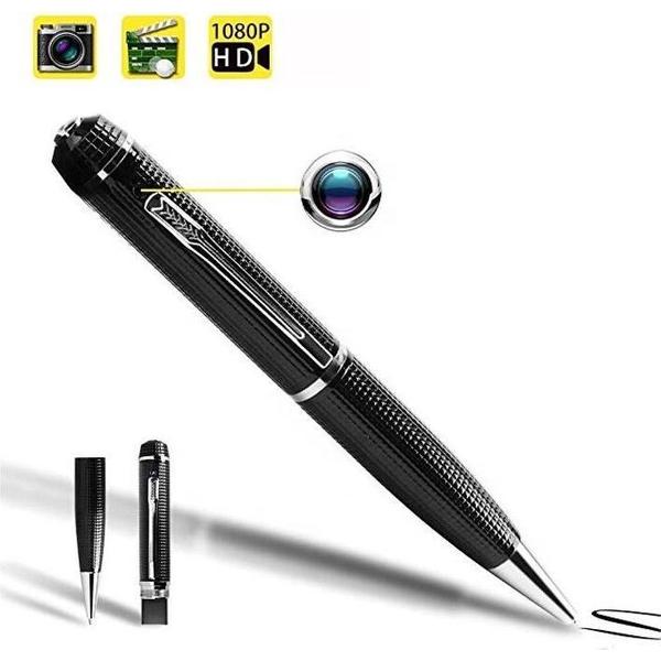 Verborgen Spy Camera Pen - Filmen en foto’s maken in FullHD - Tot 32GB 1920x1080 30fps