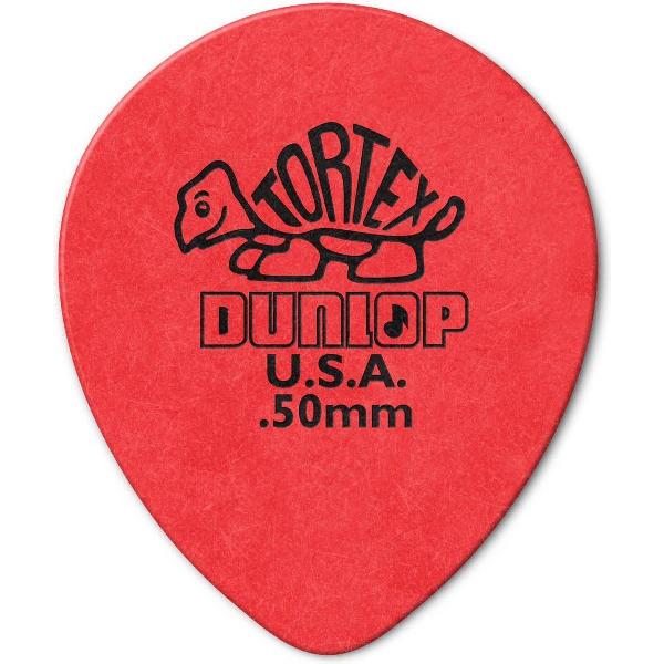Dunlop Tortex Teardrop Pick 0.50 mm 6-pack plectrum