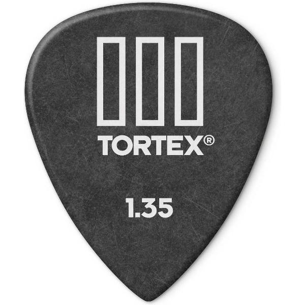 Dunlop Tortex III Pick 1.35 mm 6-pack plectrum